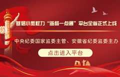 基層小微權(quán)力“監(jiān)督一點(diǎn)通”