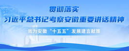 我為安徽“十五五”發(fā)展建言獻(xiàn)策